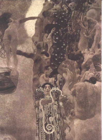 Medicine by Gustav Klimt
